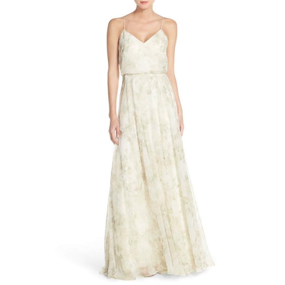 Jenny Yoo Inesse chiffon gown